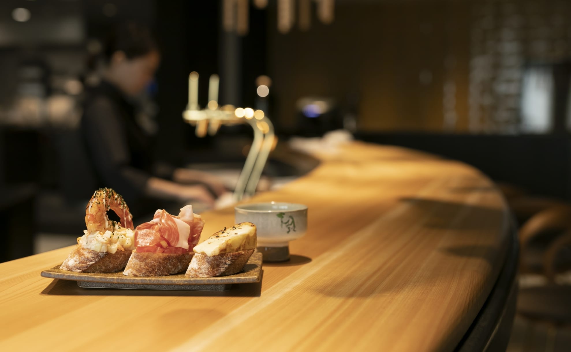 Bar counter at TOKi